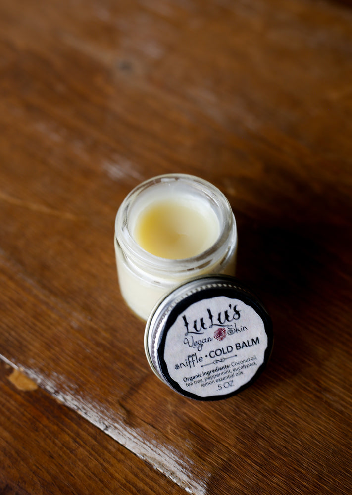 Cold and Sniffle Balm - Lulu's Vegan Skin