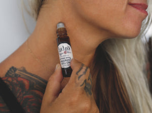 Stress-Away Fragrance Oil with 25mg Hemp - Lulu's Vegan Skin