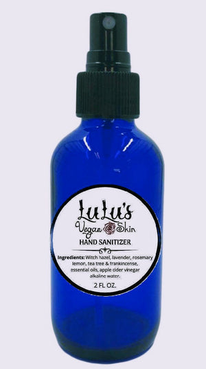All Natural Hand Sanitizer - Lulu's Vegan Skin